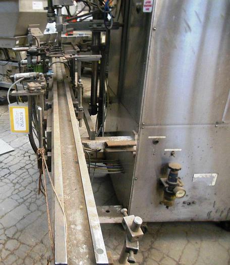 Used Filler, Piston, 4-Head, Filamatic, Mdl CVM300, 1 Ltr, S/st #S732732