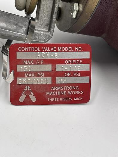 Used Honeywell MP953D 1230 3 0025, Armstrong ACV-6