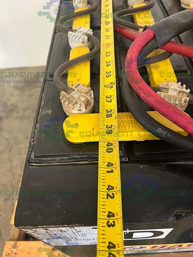  for parts or not working Hawker  024125F13 Forklift Battery 48 V, 37 Amps