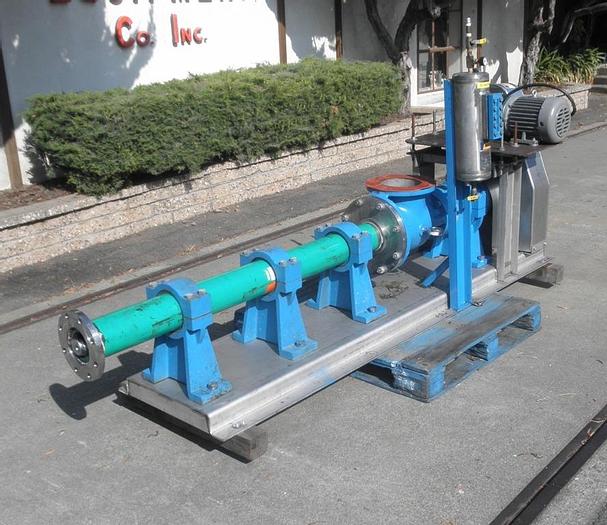 Used Pump, Moyno, 3 HP, 5", S/st, #S741837