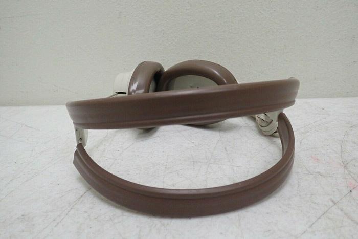 Used Lot of 13 Vintage Telex 610 Brown Headphones