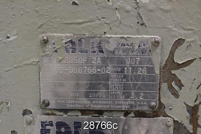 Used Falk RK2060F2A007 Ultra Max Enclosed Gear Drive #28766