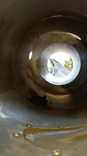 Used Separator, Cyclone, Air, 30" X 78", S/st, 44" Cone, MAC #S740407