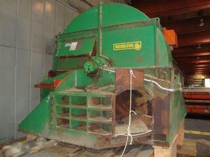 Used 112" NICHOLSON CHIPPER