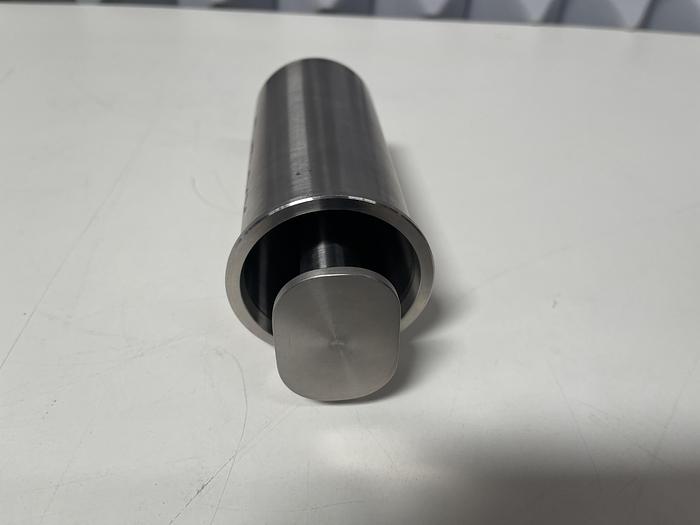 Used Chemyx 200 mL Stainless Steel Syringe