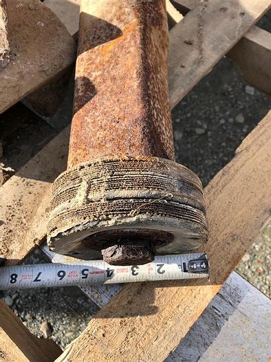 Used 5-1/2” Surge Block Tool Plunger Well Development Swab