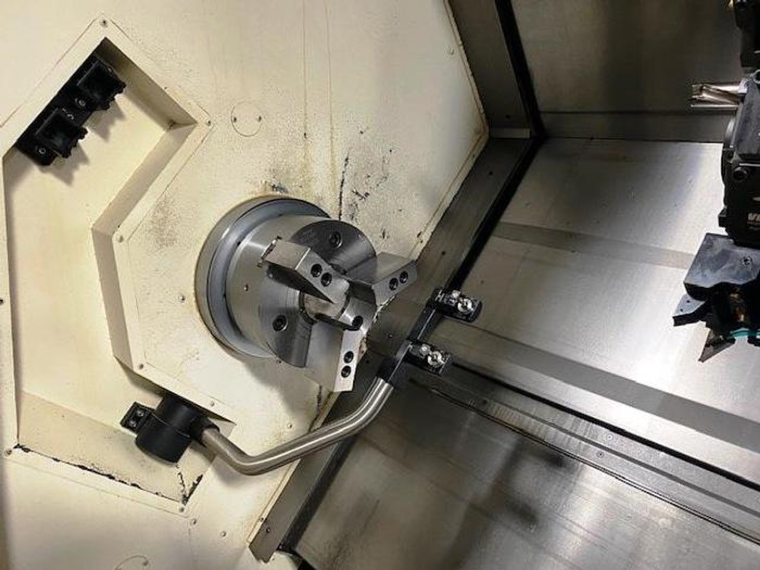 Used Okuma Simulturn LU4000EX-MY CNC 6-Axis Twin Turret Live Milling Center