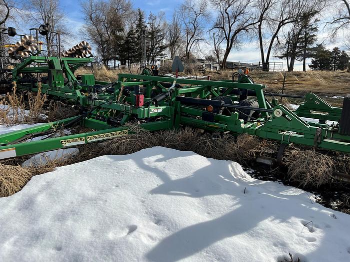 Used 50' Summers SuperCoulter Plus Vertical Tillage