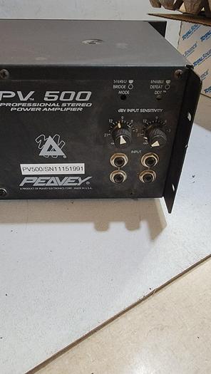 Parts Only PEAVY 500 STEREO POWER AMPLIFIER(108)
