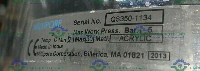 Used Millipore QuikScale GA351511 Chromatography Column 350 x 550