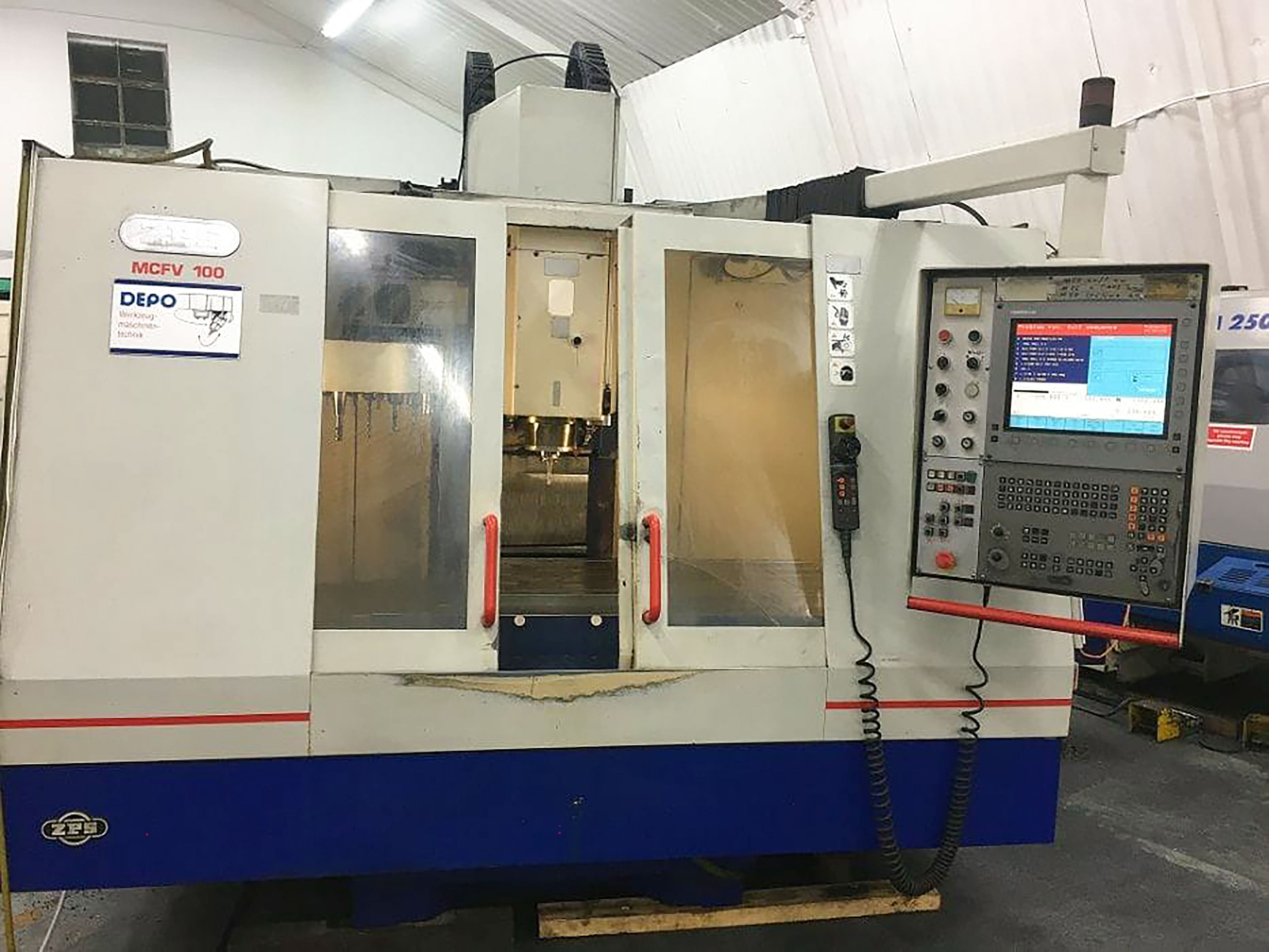 Used ZPS MCFV 125 EZ - CNC Vertical machining - 1998