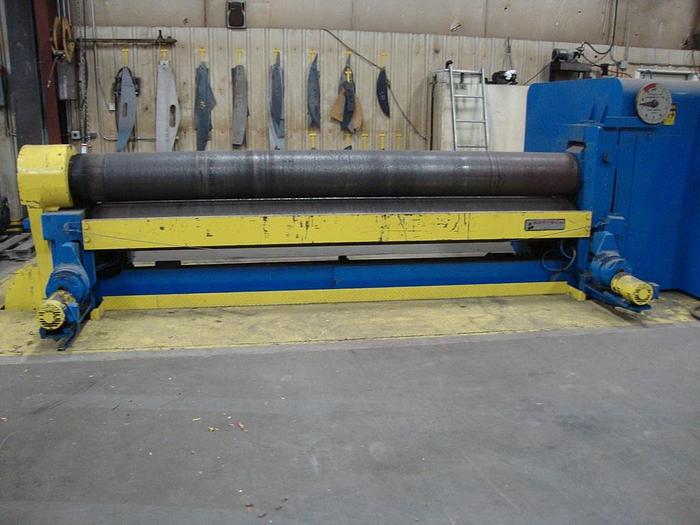 Used 1975 Bertsch 3 Roll Initial Pinch Roll, 5/8" X 144" Capacity, 14" Roll Diameter, 20 hp