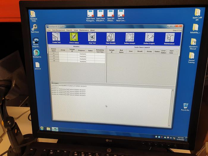 Usado Cepheid Genexpert IV R2