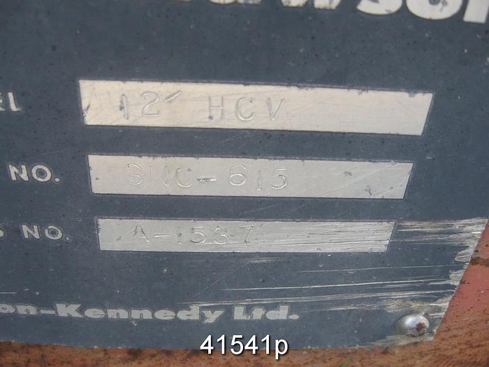 Refurbished Brock Pulper Unit Rebuilt, 12' HCV, 42" Rotor #41541