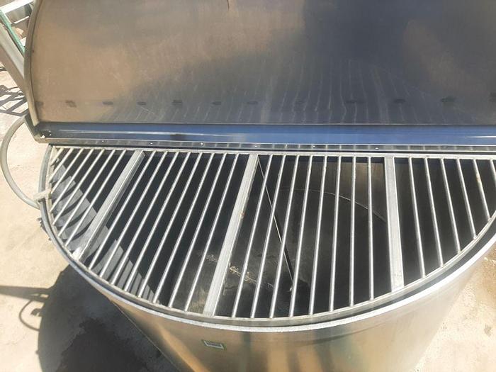 Used Tank, 600 Gallon, 316 S/st, Agit, Cone Btm #S744469