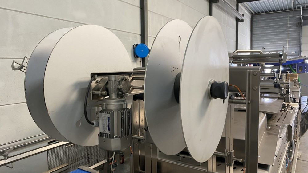 Ulma high speed thermoformer, TF700 with MAP option.