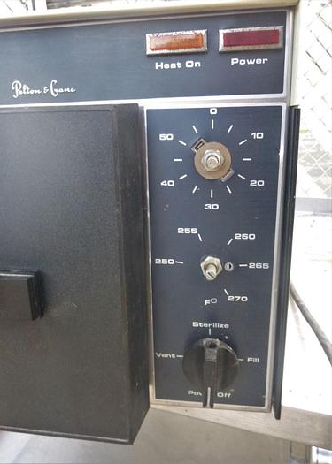Used Autoclave, 6" x 14", Pelton, S/st, Mdl S, Sterilizer, #S744004