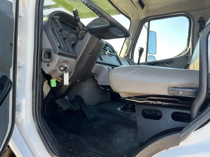 Used Hi-Ranger XT60 65ft Bucket Boom on 2013 Freightliner M2-106 4x4 Reg Cab Flatbed Truck – CZ6615