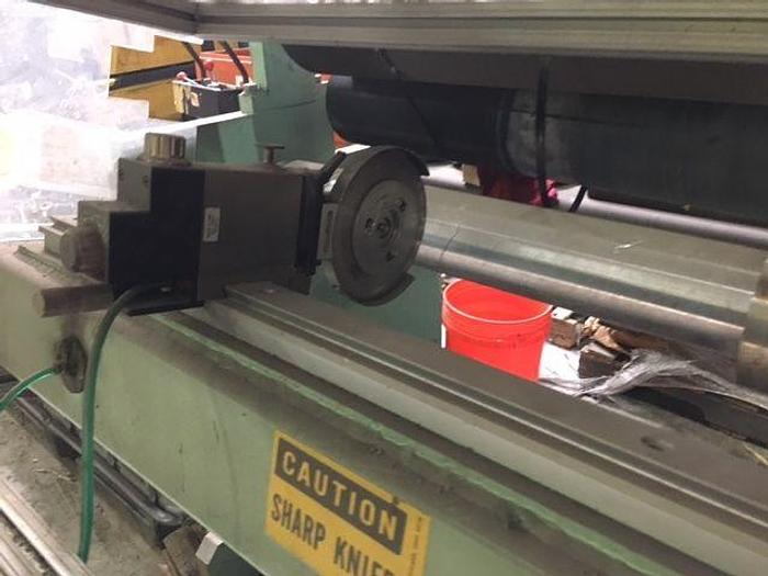 Used 106" (2.69M) NEW ERA IN-LINE SHEAR SLITTING SECTION MFG. 2002