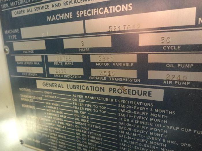 D'occasion Scie à ruban DOALL NL