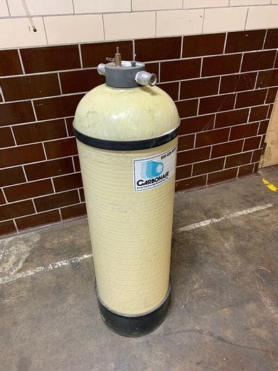 Used Carbonair PC-1 Pressurized Carbon Vessel 90 Gallon Capacity 150PSI 10GPM