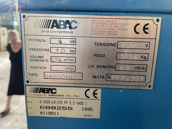 Usato Abac B4900HP55