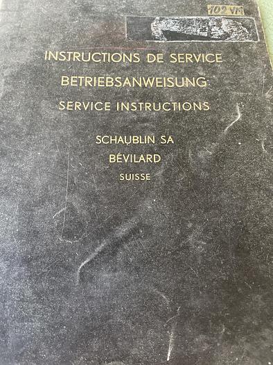 Usato Schaublin 102 VM