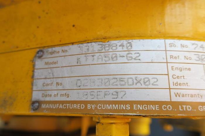 D'occasion 1997 Cummins KVA: 1620