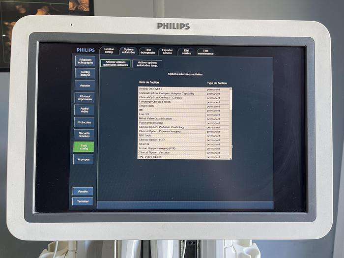 Gebraucht Philips IE33 Ultraschallgerät mit 4 Ultraschallsonden, Sony Drucker