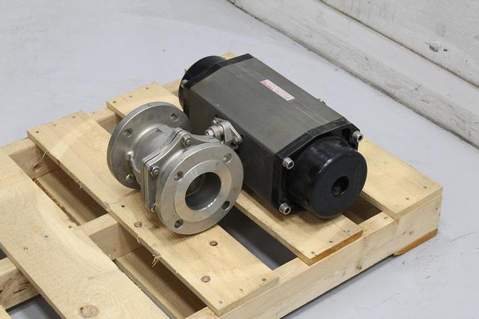 Used Durair AP160N 3" Ball Valve, Stainless Steel Body #42270