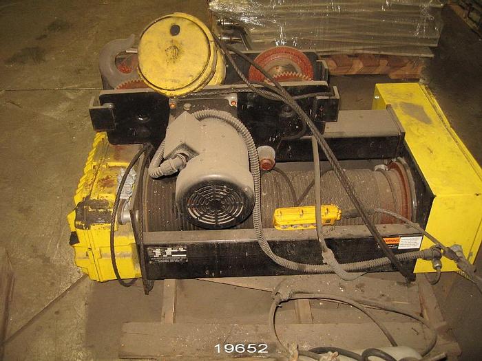 Used R & M Electric Hoist SC-5-26 Electric Hoist, 5-Ton, Cable Type #19652