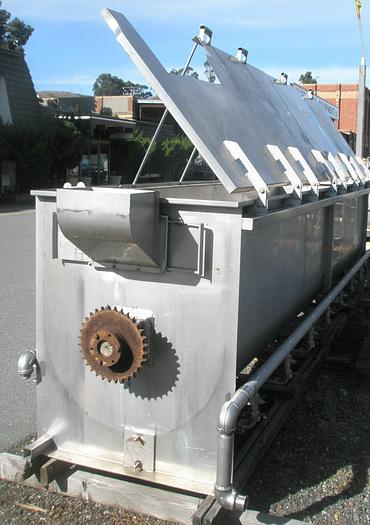Used Blancher, Screw, 36" X 14', S/st, Steam, #S736790
