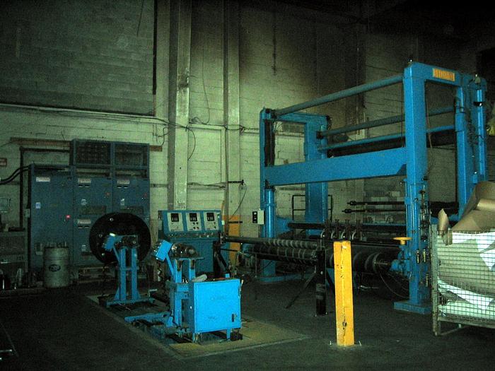 Used 150" (3.81M) BELOIT SLITTER REWINDER (2) 50 HP MOTORS WITH UPDATED DRIVE SYSTEM