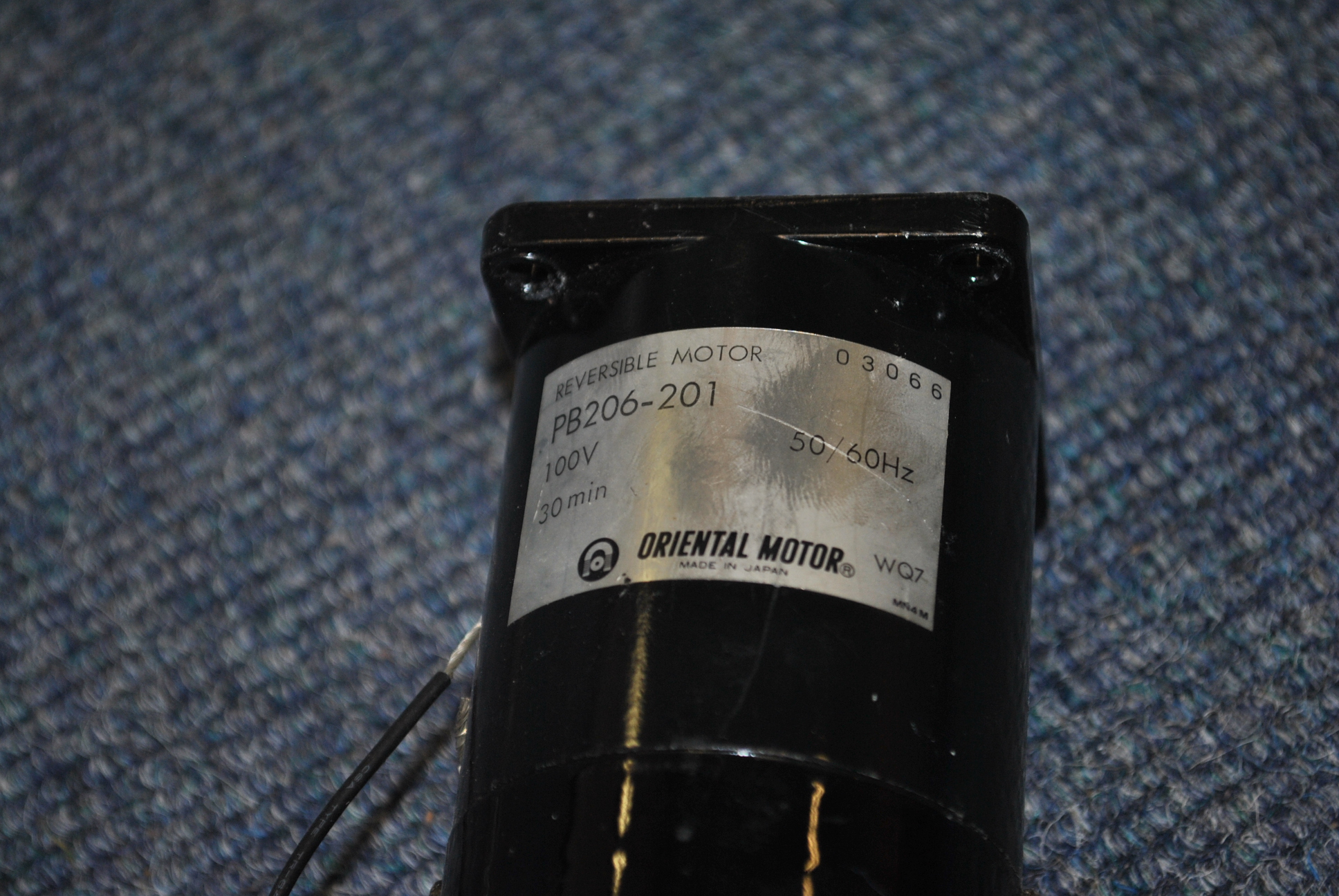 Used oriental motor reversible motor pb206-201