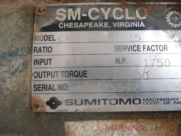 Used Mixer, Conical, 250 CF, 316 S/st, Slant Cone, 25 HP, #S741477