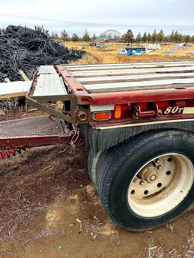 Used 1981 Utility / Western Hay Trailer Set - 34' + 30'