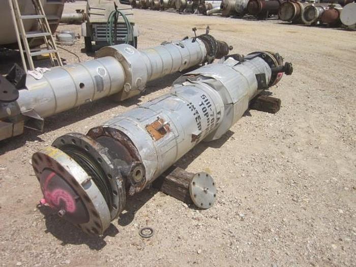 Used Used Missouri Boiler and Tank Company approximately 263 square foot 317L stainless steel vertical Shell and Tube Heat Exchanger