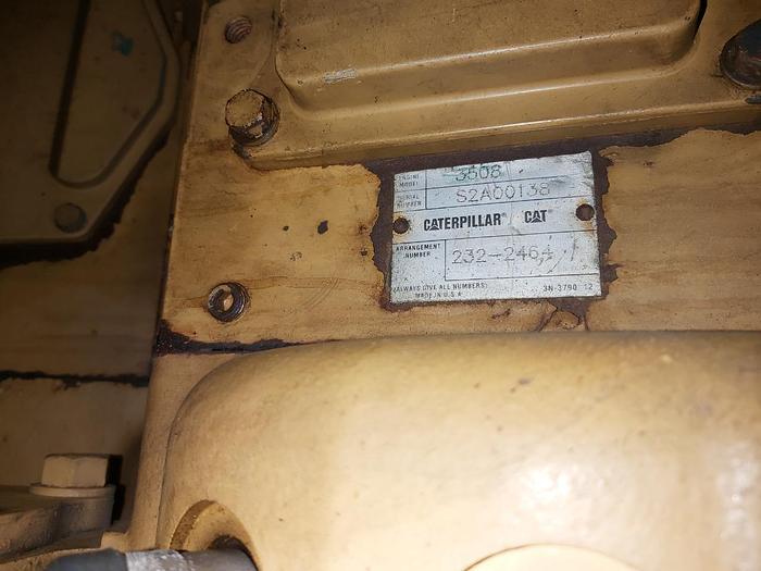 Used Caterpillar 3508 generator sets.
