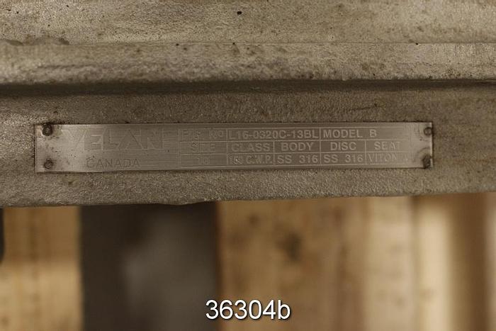 Used Velan 10" Hand Operated Knife Gate Valve #36304