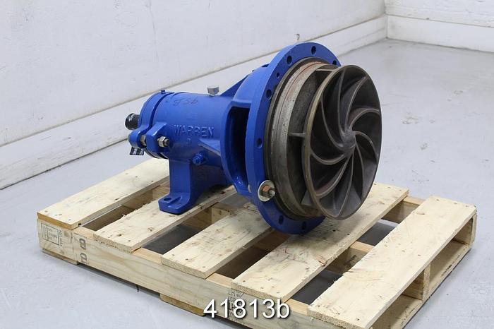 Used Warren 3SME15 Pump Power End, 6-Vane 14 7/8" Iron Impeller #41813