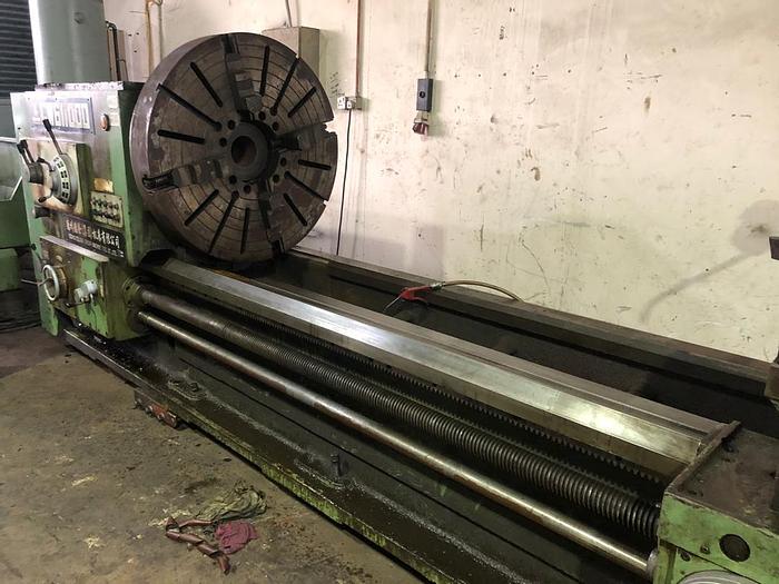 Used 2007 DEZHOU DELONG CW611000 LONG BED CONVENTIONAL MANUAL LATHE MACHINE
