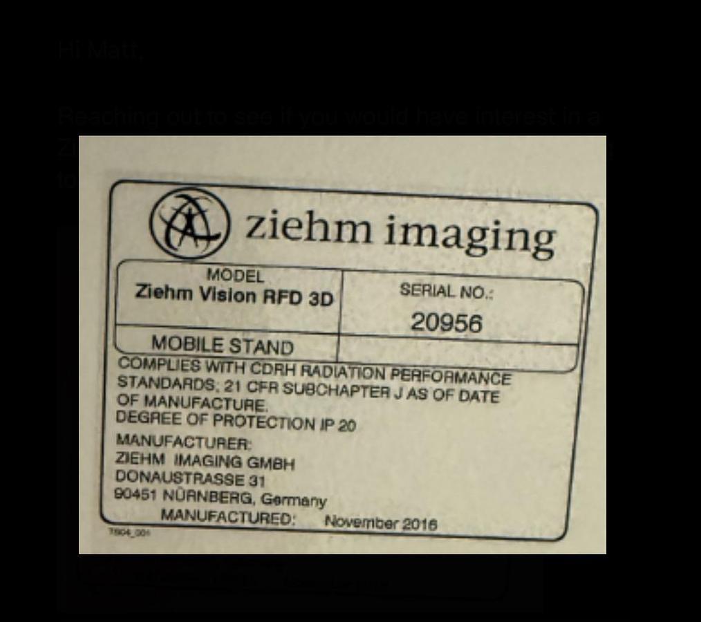 Used 2016 Zeihm C Arm