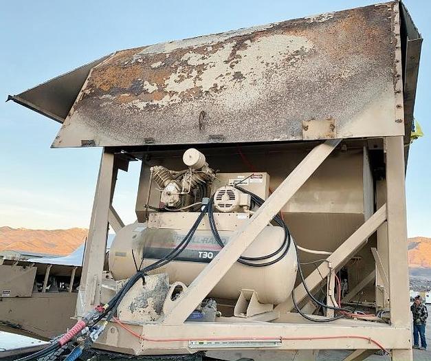 Used 1994 Ross Rustler II Portable Concrete Batch Plant