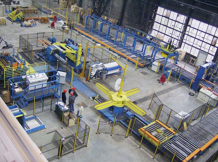 New F&P 1500x3mm Slitting + Packaging Line (New) #4345