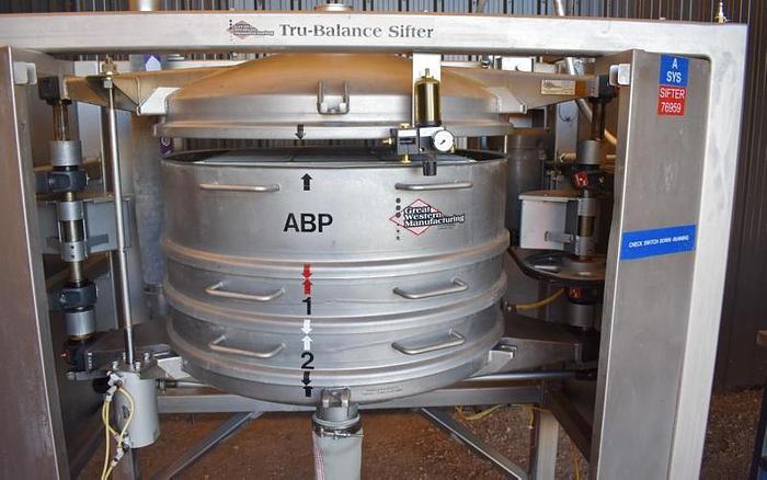 Used USED GREAT WESTERN TB 611/3 IN-LINE GYROSCOPIC PRESSURE SIFTER