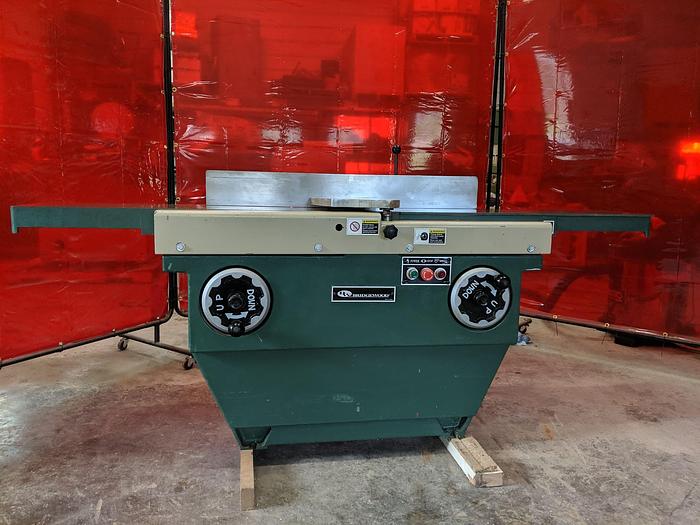 Used Bridgewood, BW12JD 12'' Jointer, New Byrd Spiral Cutterhead