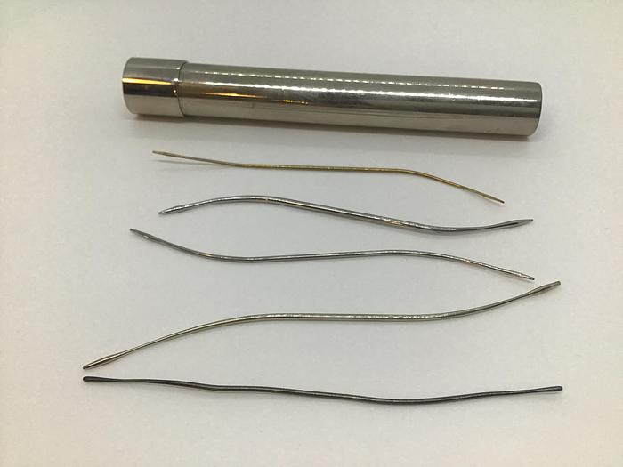 Used Ophthalmic Probe Lachrymal Bowman Set of 5