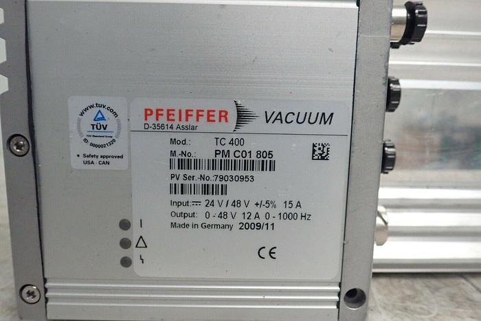 Used PFEIFFER SplitFlow 270 3P Agilent G2571-89310 Vacuum Pump with Controller TC 400