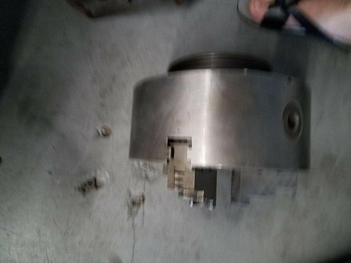 Used 10" 3 Jaw Lathe Chuck with 6" Threaded Back
