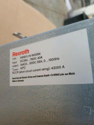 Used Rexroth IndraDrive M HMS01.1N-W0054-A-07-NNNN SAME DAY SHIPPING